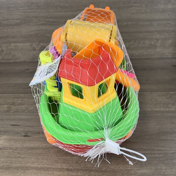 DraMosary 19pcs Beach Sand Toys Set for Kids with Boat Excavator Shovel Tool ... - Picture 11 of 11